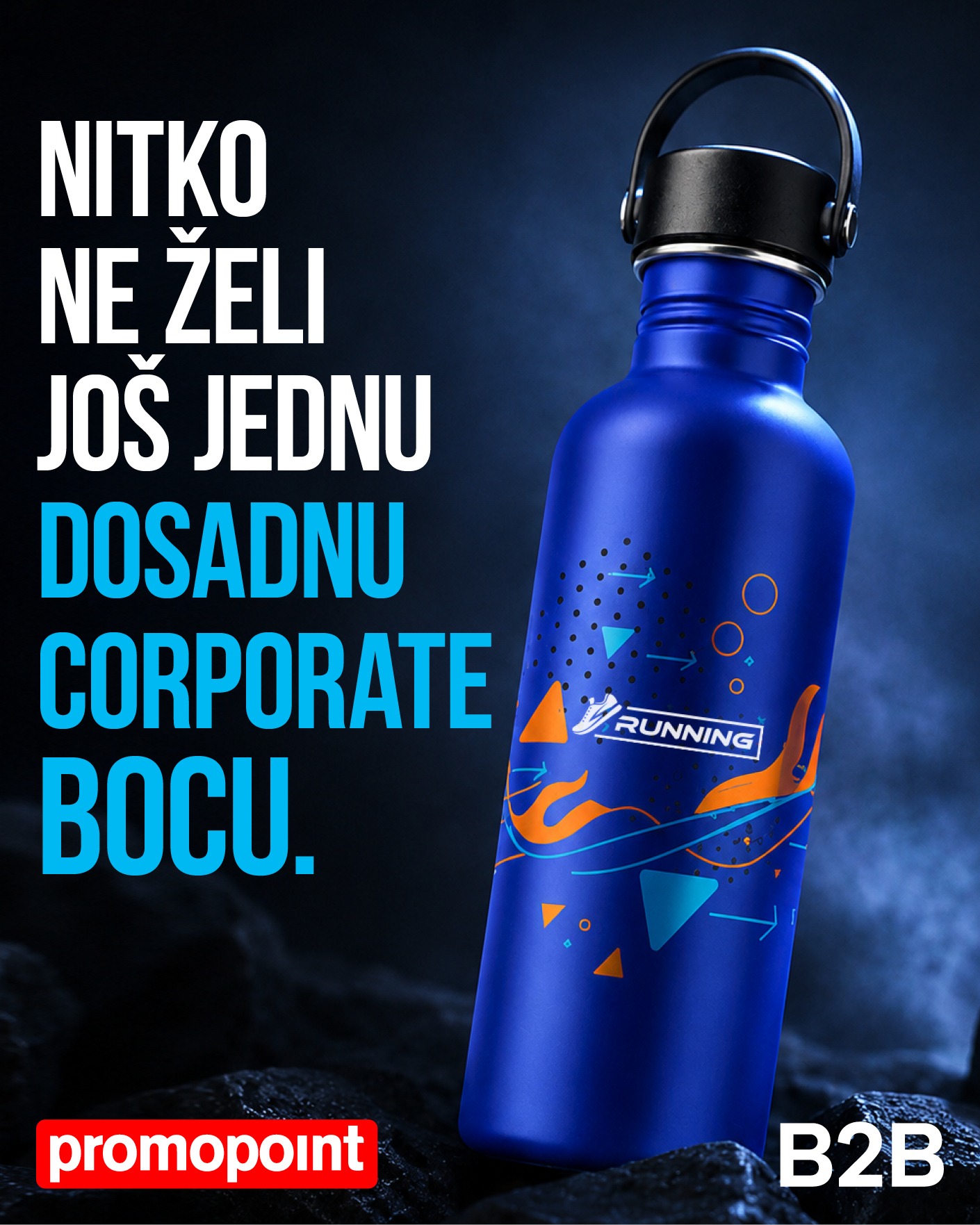 💧 𝗭𝗮𝘀̌𝘁𝗼 𝗯𝗶 𝘃𝗮𝘀̌ 𝗯𝗿𝗲𝗻𝗱 𝗶𝘇𝗴𝗹𝗲𝗱𝗮𝗼 𝗸𝗮𝗼 𝗶 𝘀𝘃𝗶 𝗼𝘀𝘁𝗮𝗹𝗶?

Danas nije dovoljno staviti logotip na bocu i očekivati rezultat.

Ako želite da se vaš poslovni poklon koristi, mora izgledati kao proizvod koji bi ljudi sami odabrali.

🎨 originalan dizajn povećava šansu da se boca koristi svaki dan
🎨 vaš brend se izdvaja među stotinama generičkih promotivnih proizvoda
🎨 kvalitetan izgled podiže percepciju vašeg brenda
🎨 veća je vjerojatnost da će korisnici bocu nositi na posao, trening ili putovanje
🎨 više korištenja znači više vidljivosti i više impresija

Kada poslovni poklon izgleda premium, ljudi ne vide reklamu. Vide proizvod koji žele koristiti.

A upravo tada vaš logotip počinje raditi ono zbog čega je i stavljen na proizvod: gradi prepoznatljivost i pozitivnu percepciju vašeg brenda.

#promopoint #poslovnipokloni #B2B #personaliziraniposlovnipokloni #poslovnipoklon #promotivniproizvodi #promotivnipokloni #promotivnidarovi #poslovnidarovi #poslovnipokloni #promopoklon #promopokloni #promo