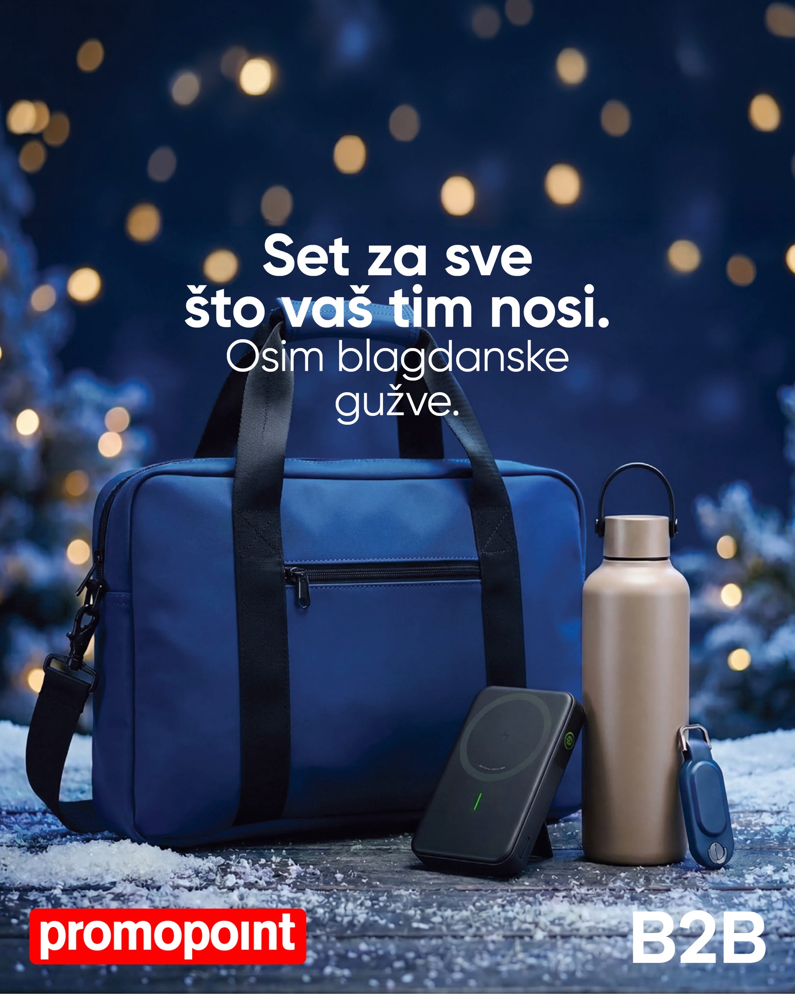 🎁 𝗦̌𝘁𝗼 𝗽𝗼𝗸𝗹𝗼𝗻𝗶𝘁𝗶 𝘇𝗮𝗽𝗼𝘀𝗹𝗲𝗻𝗶𝗰𝗶𝗺𝗮 𝘇𝗮 𝗕𝗼𝘇̌𝗶𝗰́, 𝗮 𝗱𝗮 𝗽𝗼𝘀𝗹𝗼𝘃𝗻𝗶 𝗽𝗼𝗸𝗹𝗼𝗻 𝘇𝗮𝗶𝘀𝘁𝗮 𝗶𝗺𝗮 𝘃𝗿𝗶𝗷𝗲𝗱𝗻𝗼𝘀𝘁?

Blagdanski poslovni pokloni ne moraju biti samo znak pažnje. Dobro osmišljen poklon set za zaposlenike može spojiti nekoliko korisnih promotivnih proizvoda koji će se koristiti na poslu, putovanjima i u slobodno vrijeme.

💼 𝗽𝗼𝘀𝗹𝗼𝘃𝗻𝗮 𝘁𝗼𝗿𝗯𝗮 za ured, sastanke i putovanja
🔋 𝘁𝗲𝗰𝗵 𝗱𝗼𝗱𝗮𝘁𝗮𝗸 za svakodnevni rad i uređaje koje uvijek nosimo sa sobom
💧 𝗯𝗼𝗰𝗮 𝘇𝗮 𝘃𝗼𝗱𝘂 kao praktičan suputnik tijekom cijelog dana
🔑 𝗽𝗮𝗺𝗲𝘁𝗻𝗶 𝗽𝗿𝗶𝘃𝗷𝗲𝘀𝗮𝗸 koji pomaže da su ključevi i važne stvari uvijek lakše pronaći

Kada nekoliko pažljivo odabranih promotivnih proizvoda spojite u jednu cjelinu, dobivate poslovni poklon veće percipirane vrijednosti, ali i više prostora da vaš brend bude dio svakodnevice vaših zaposlenika.

𝗣𝗼𝘀𝗹𝗼𝘃𝗻𝗶 𝗽𝗼𝗸𝗹𝗼𝗻𝗶 𝘇𝗮 𝗕𝗼𝘇̌𝗶𝗰́ 𝗻𝗮𝗷𝗯𝗼𝗹𝗷𝗲 𝗳𝘂𝗻𝗸𝗰𝗶𝗼𝗻𝗶𝗿𝗮𝗷𝘂 𝗸𝗮𝗱𝗮 𝗻𝗶𝘀𝘂 𝗼𝗱𝗮𝗯𝗿𝗮𝗻𝗶 𝘀𝗮𝗺𝗼 𝘇𝗯𝗼𝗴 𝗯𝗹𝗮𝗴𝗱𝗮𝗻𝗮, 𝗻𝗲𝗴𝗼 𝘇𝗯𝗼𝗴 𝗹𝗷𝘂𝗱𝗶 𝗸𝗼𝗷𝗶 𝗰́𝗲 𝗶𝗵 𝗸𝗼𝗿𝗶𝘀𝘁𝗶𝘁𝗶 𝗶 𝗻𝗮𝗸𝗼𝗻 𝗻𝗷𝗲𝗴𝗮. ✨

#promopoint #poslovnipokloni #B2B #personaliziraniposlovnipokloni #poslovnipoklon #promotivniproizvodi #promotivnipokloni #promotivnidarovi #poslovnidarovi #poslovnipokloni #promopoklon #promopokloni #promo